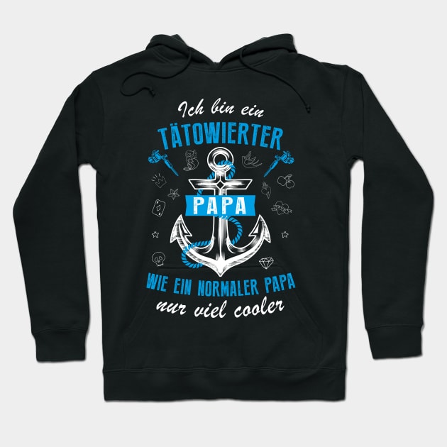 Tätowierter Papa II. Hoodie by GermanStreetwear